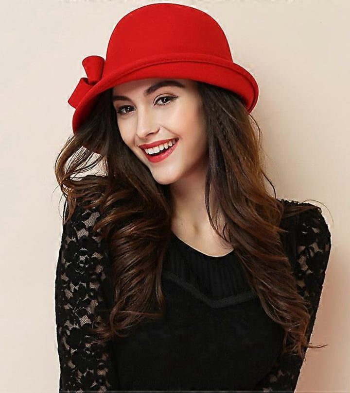 Clara | Retro-hat med sidebånd