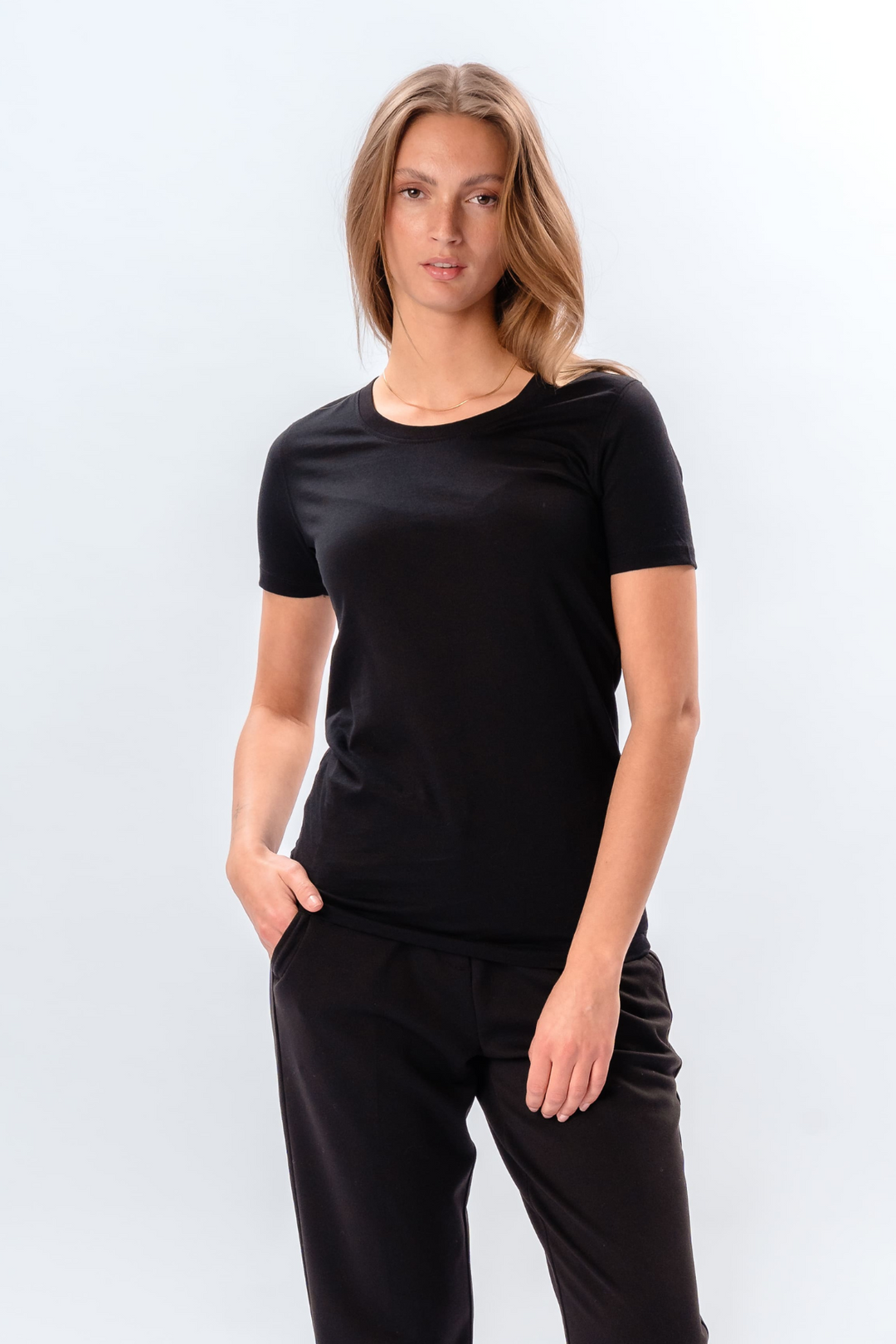 Figursyet T-shirt - Sort
