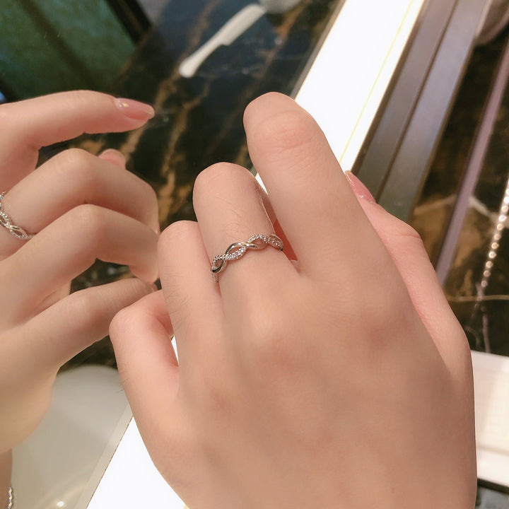 Twist Design Diamantring