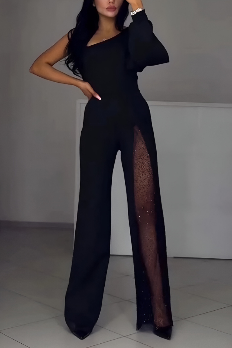 Ines™ | Moderne overall med vide ben