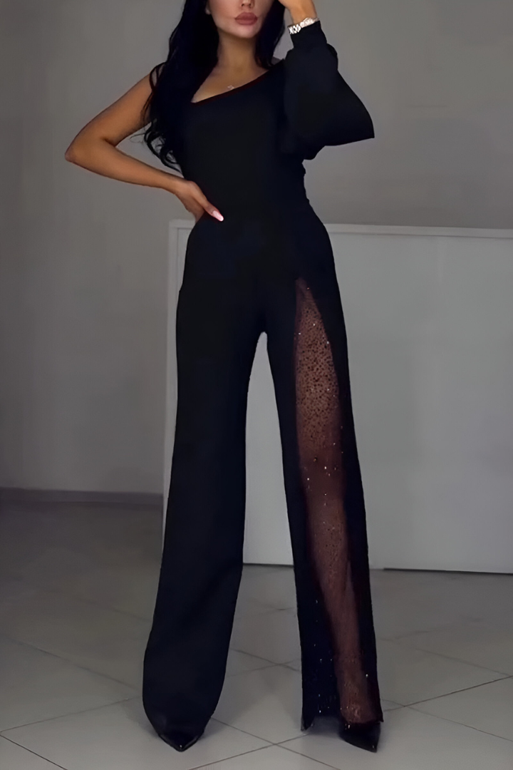 Ines™ | Moderne overall med vide ben