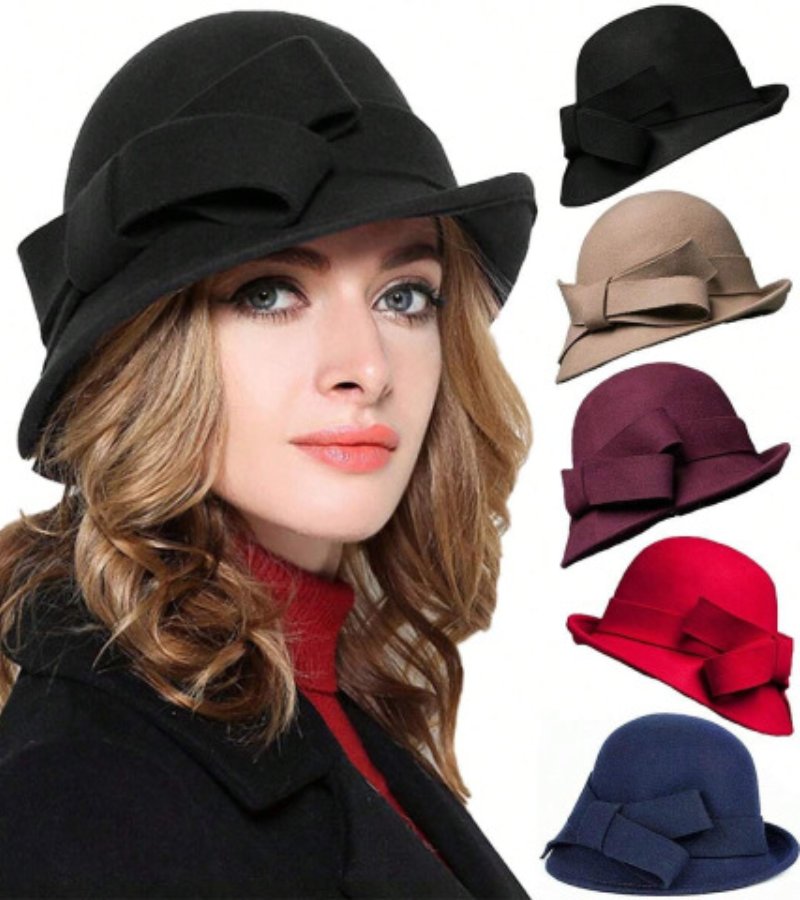 Clara | Retro-hat med sidebånd