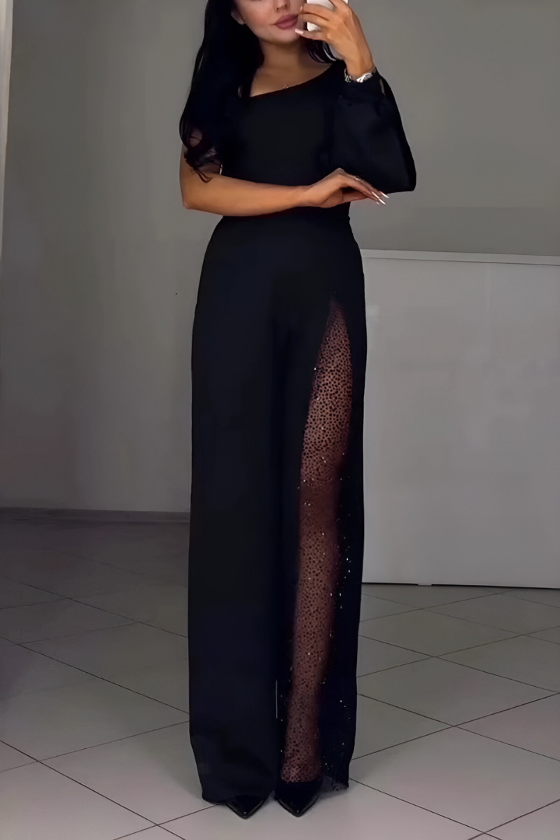 Ines™ | Moderne overall med vide ben