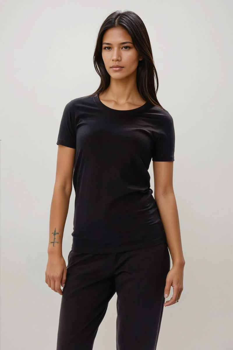 Figursyet T-shirt - Sort