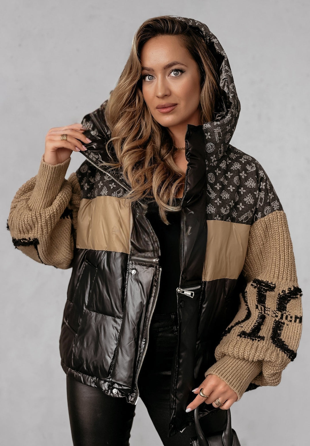 Mayce™ | Patchwork Pufferjakke