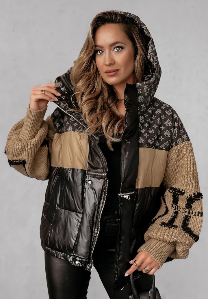 Mayce™ | Patchwork Pufferjakke