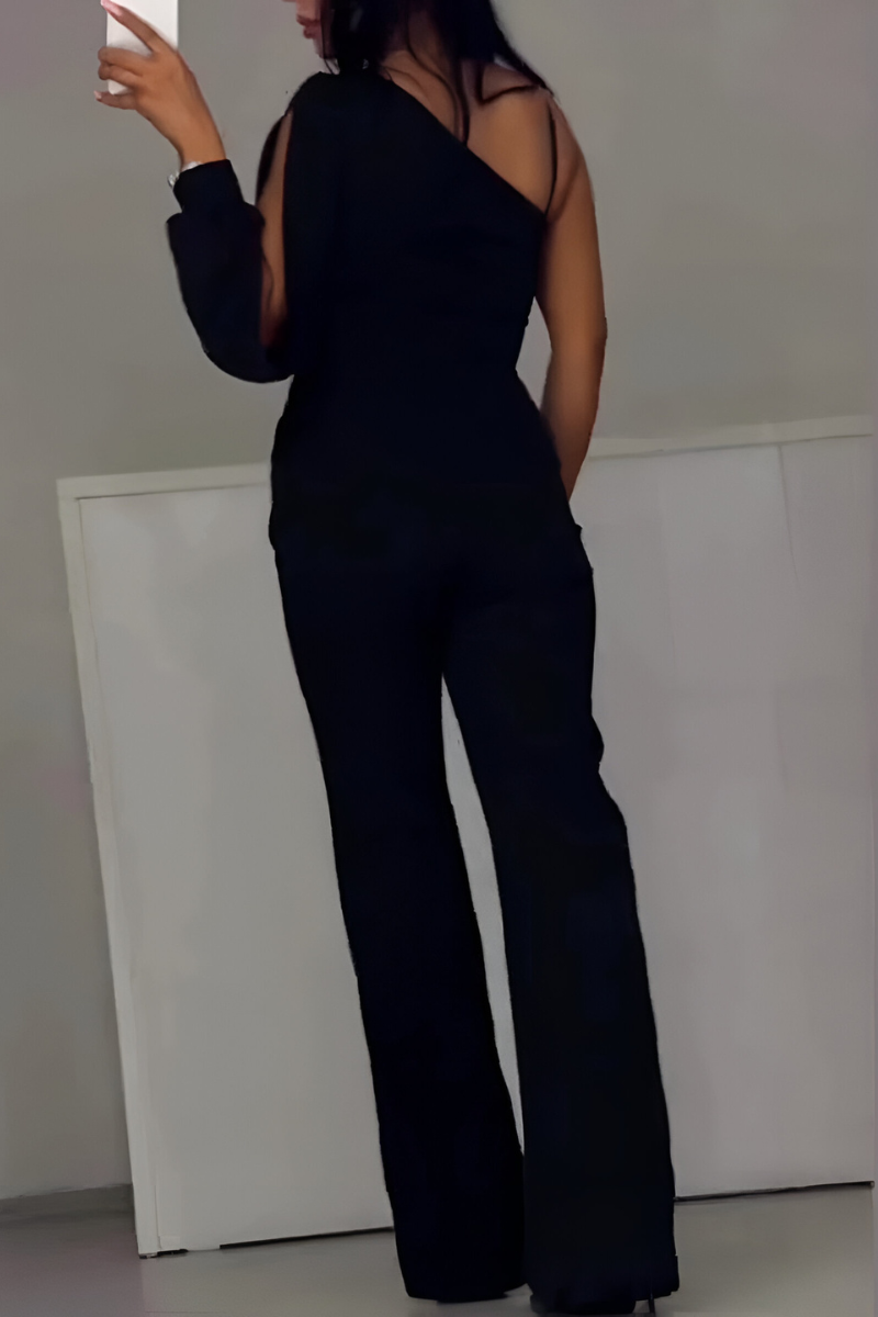 Ines™ | Moderne overall med vide ben