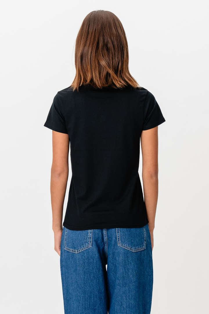 Basis T-shirt - Sort 