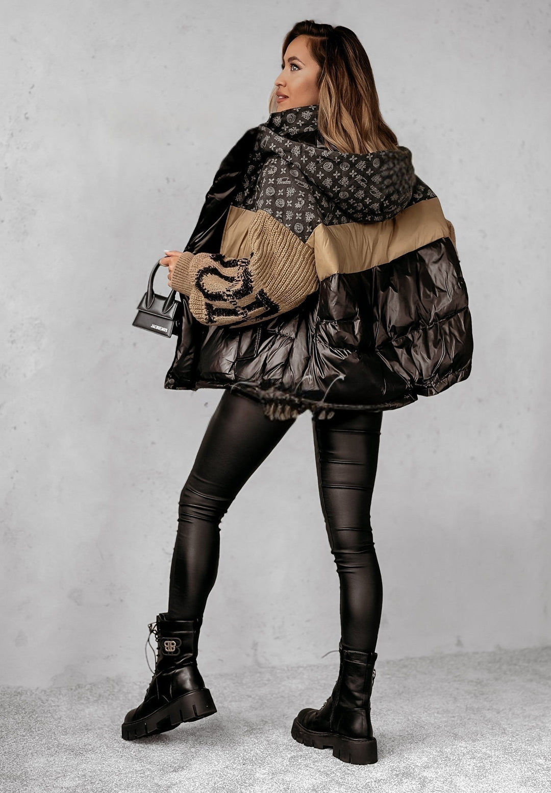 Mayce™ | Patchwork Pufferjakke