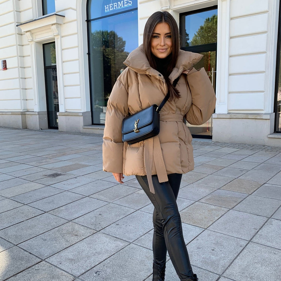 Leana – Elegant jakke med puffærmer til alle sæsoner