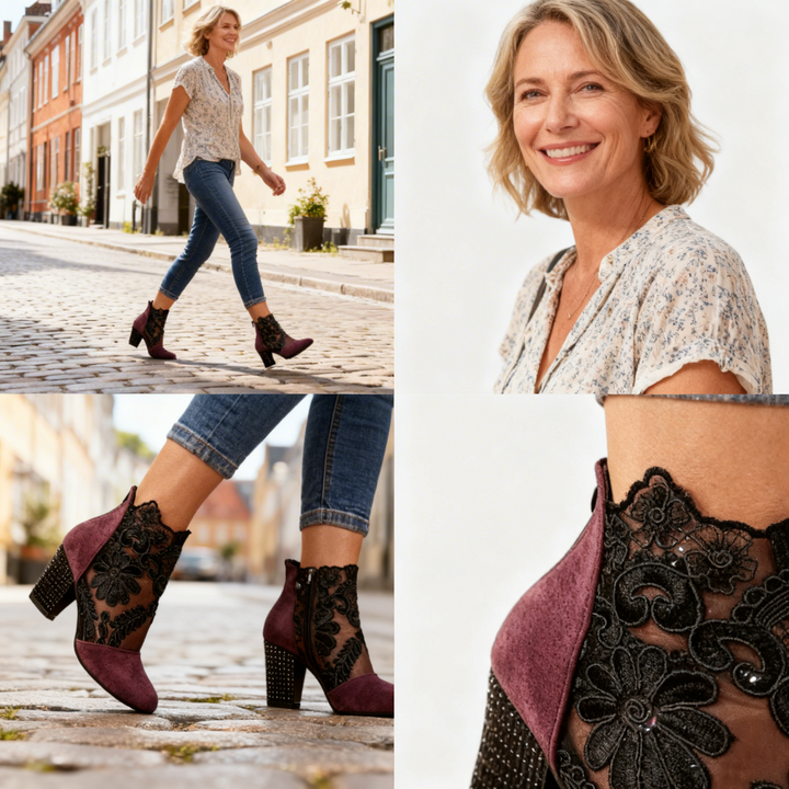 Victoria | Elegante Blonde Blomsterhæle