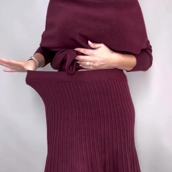 2-delt sæt til damer i afslappet stil