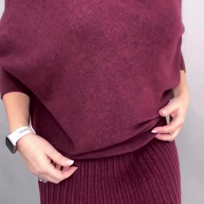 2-delt sæt til damer i afslappet stil